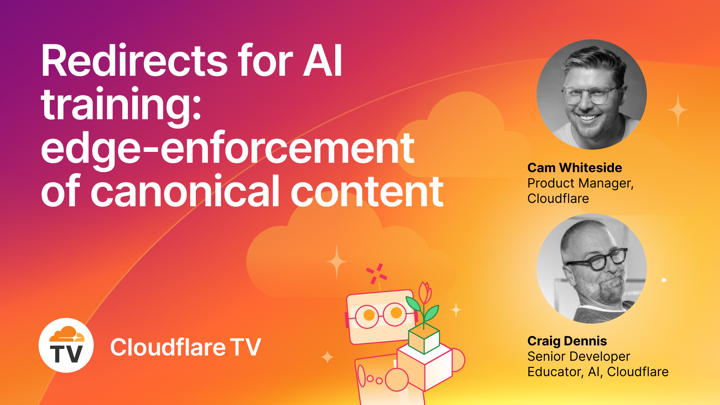 Thumbnail image for video "Redirects for AI training: edge-enforcement of canonical content"