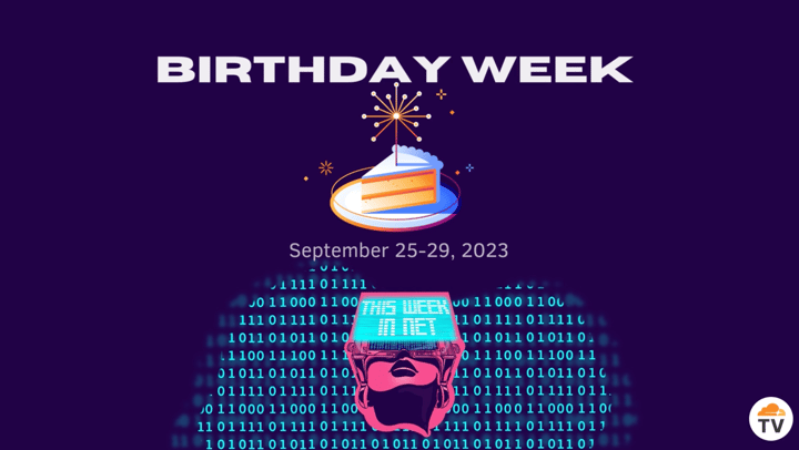 Thumbnail image for video "Birthday Week 2023 edition. AI, connectivity cloud, and so much more"