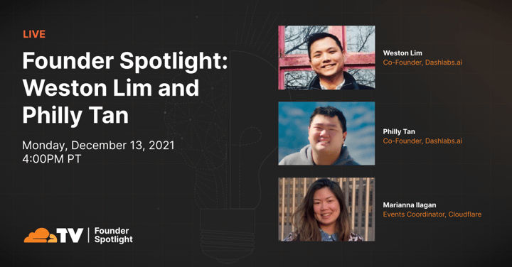 Thumbnail image for video "💡 Founder Spotlight: Weston Lim and Philly Tan"