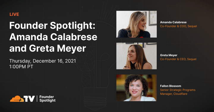 Thumbnail image for video "💡 Founder Spotlight: Amanda Calabrese and Greta Meyer"