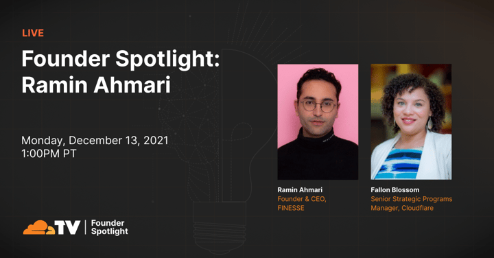 Thumbnail image for video "💡 Founder Spotlight: Ramin Ahmari "