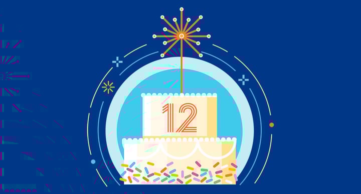 Logo for show "Birthday Week"