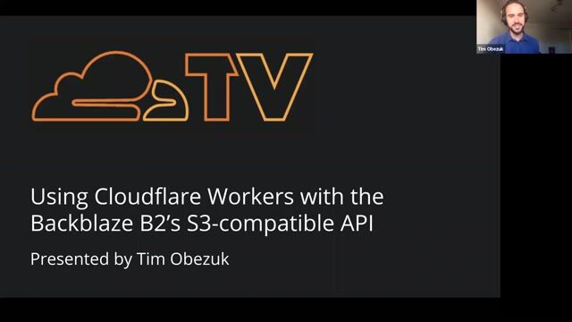 Thumbnail image for video "Using Cloudflare Workers with the Backblaze B2, S3-compatible API"