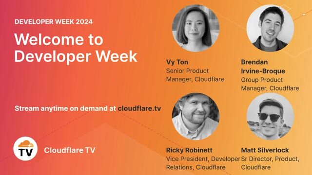 Thumbnail image for video "💻 Welcome to Developer Week 2024"