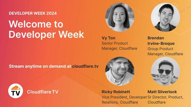 Thumbnail image for video "đź’» Welcome to Developer Week 2024"