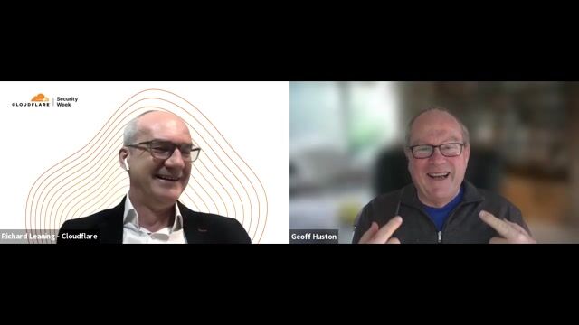 Thumbnail image for video "🔒 Security Week Fireside Chat: Geoff Huston & Richard Leaning"