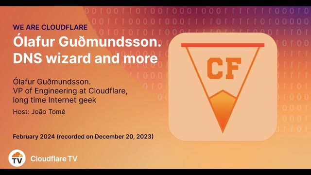Thumbnail image for video "Ólafur Guðmundsson's path: From Iceland's shores to Internet's core"