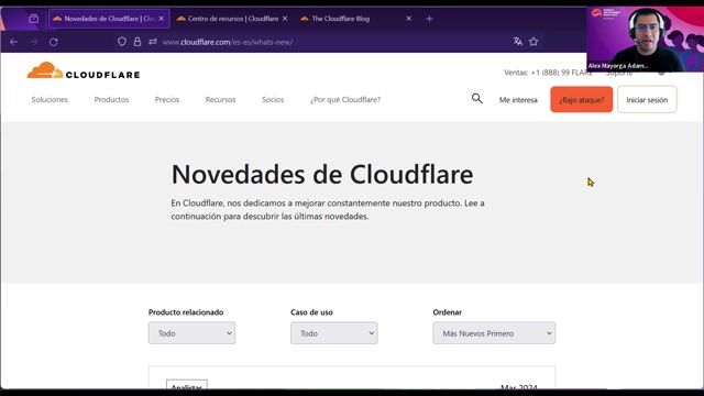 Thumbnail image for video "Estas Semanas en Cloudflare en Español"