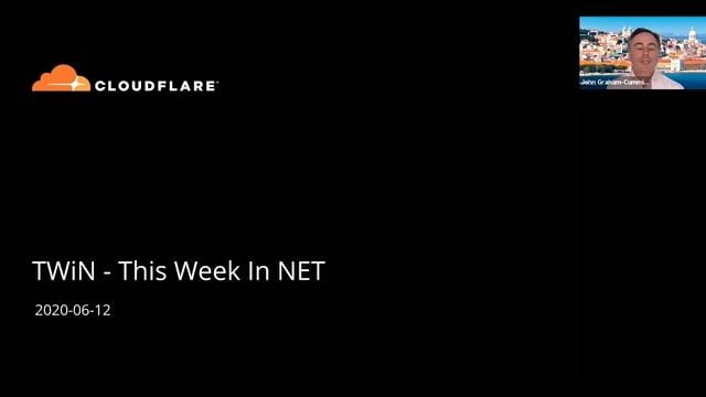 This Week In Net - Cloudflare TV