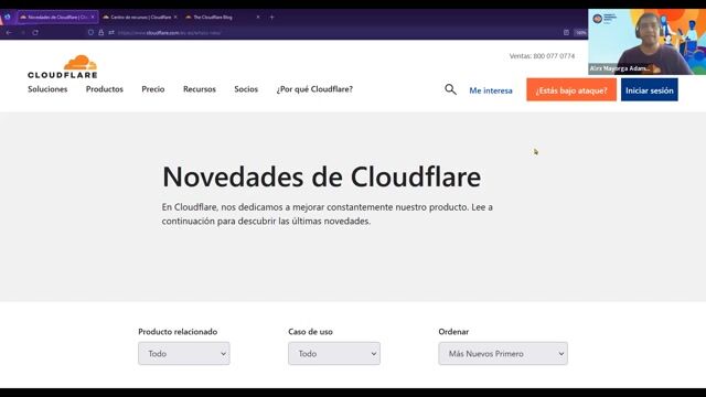 Thumbnail image for video "Estas Semanas en Cloudflare en Español"