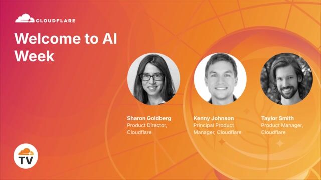 Thumbnail image for video "Welcome to AI Week"