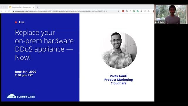 Thumbnail image for video "Replace your on-prem hardware DDoS appliance — Now!"