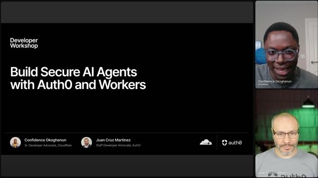 Thumbnail image for video "Build Secure AI Agents with Auth0 and Workers"