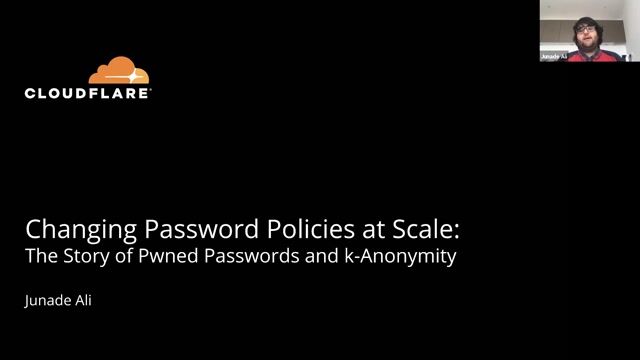 Thumbnail image for video "Changing Password Policies at Scale"
