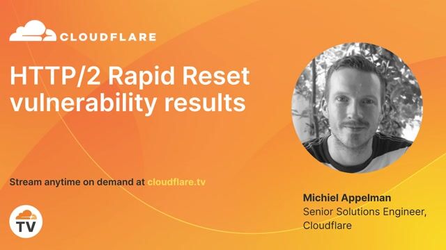Thumbnail image for video "HTTP/2 Rapid Reset vulnerability results"