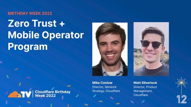 Thumbnail image for video "š Zero Trust + Mobile Operator Program"